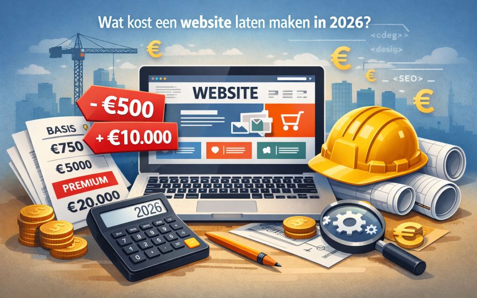 Wat kost een website laten maken in 2026?