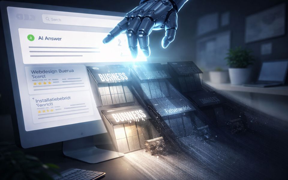 Waarom bedrijven onzichtbaar worden door AI (en wat je eraan kunt doen)